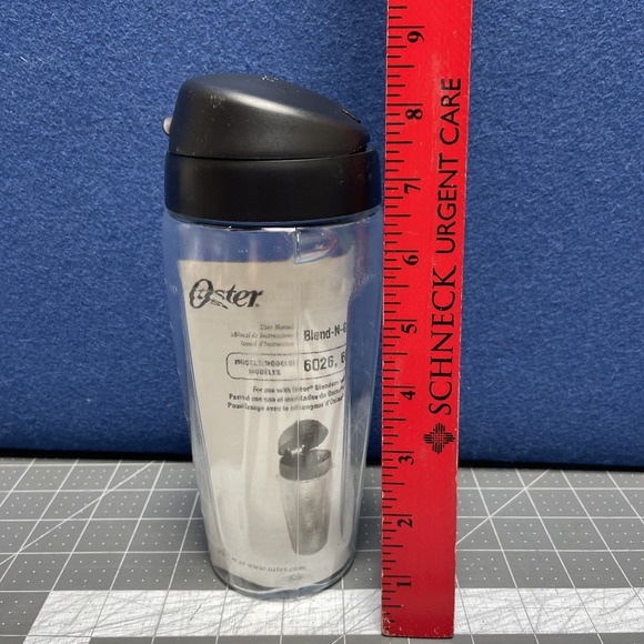 OSTER BLEND-N-GO 6026 6848 20 oz BLENDER CUP BOTTLE TRAVEL TUMBLER - Picture 6 of 6